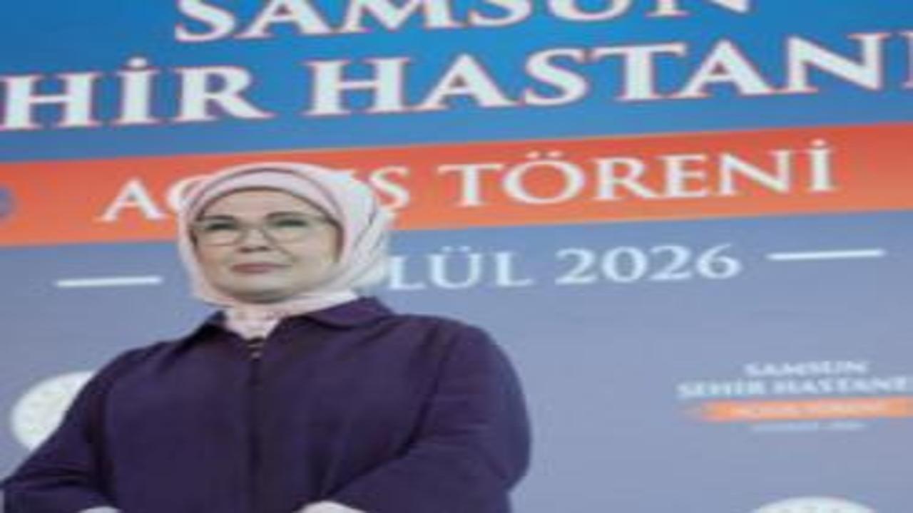 Emine Erdoğan'dan Samsun Şehir Hastanesi Açılış Töreni'ne ilişkin paylaşım