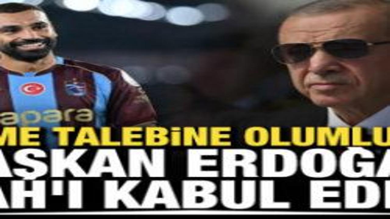 Görüşme talebine olumlu yanıt! Başkan Erdoğan, Salah'ı kabul edecek