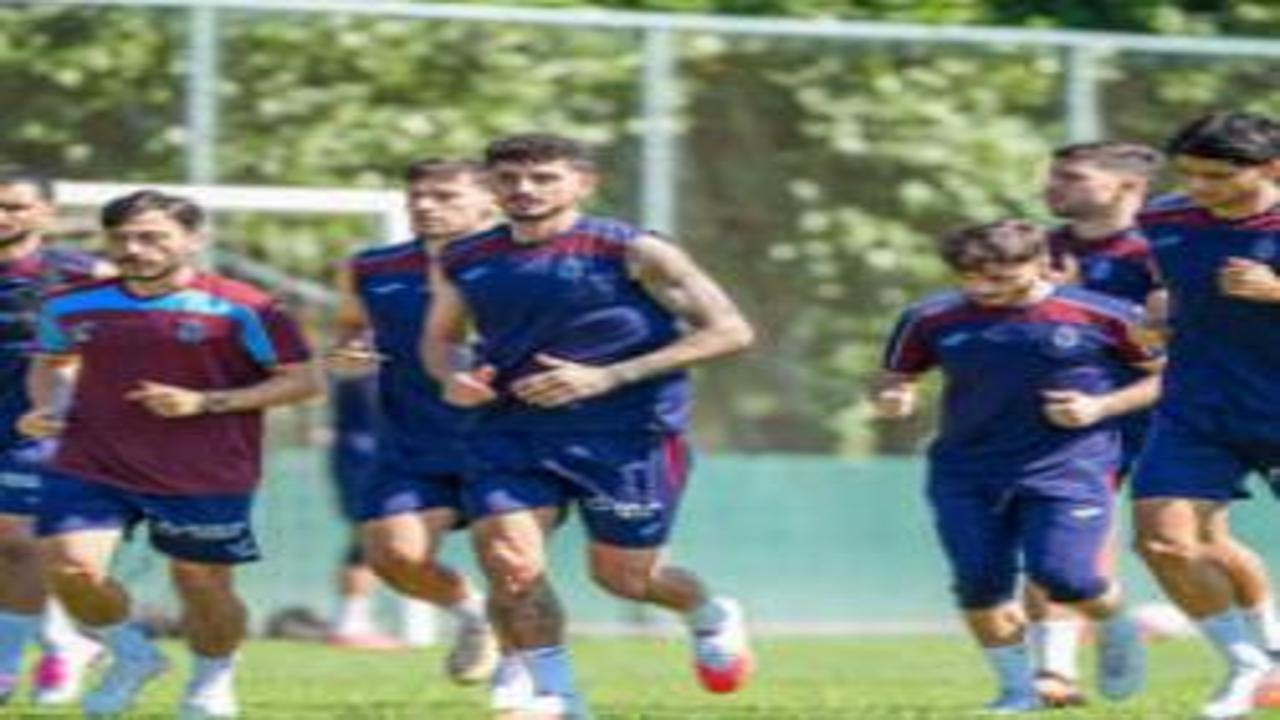 Trabzonspor Galatasaray mesaisine başladı!