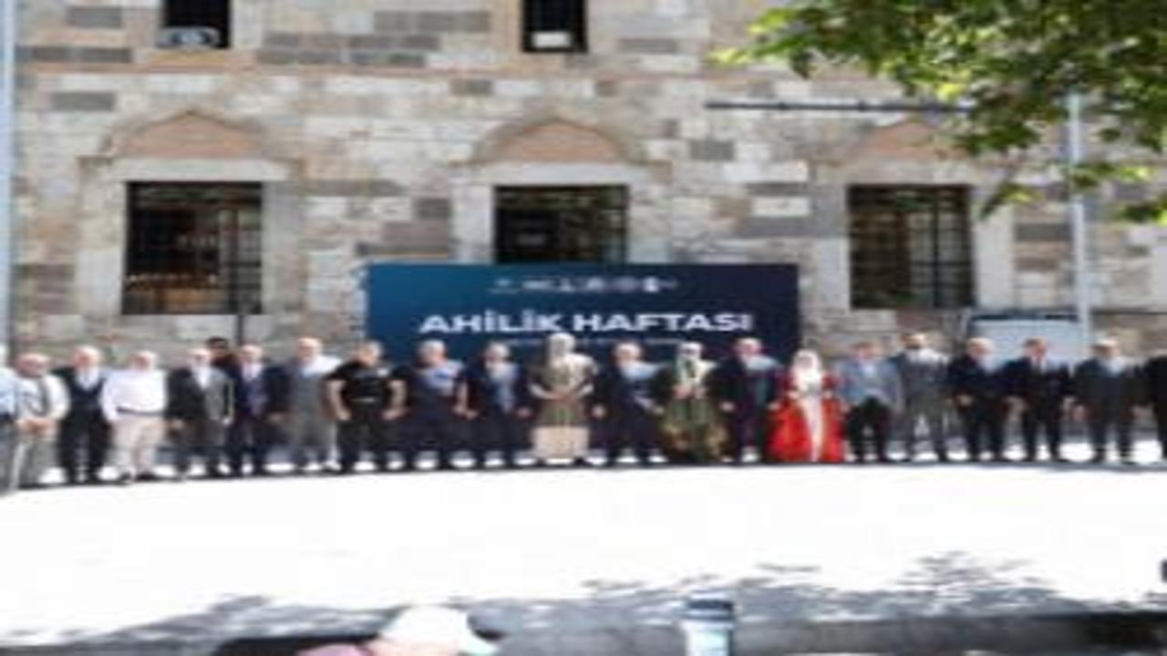 Ahilik haftası etkinlikleri Konya'da coşkuyla başladı