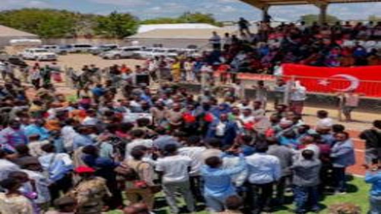 Afrikalı kabileler ve liderler Türkiye için buluştu: Türk bayrakları açıldı