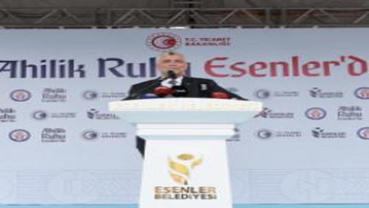 Bakan Bolat, esnaf ve sanatkarlar ile bir araya geldi