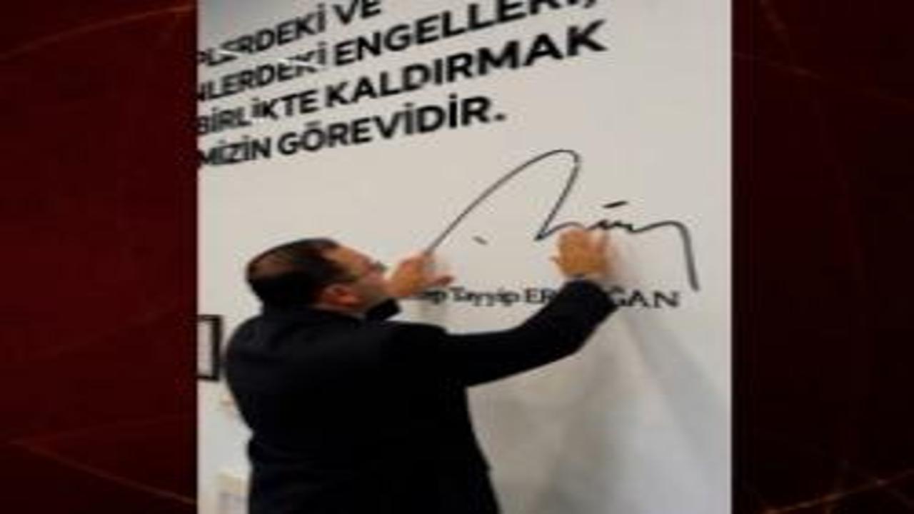 Cumhurbaşkanı Erdoğan'ın imzası yeniden ait olduğu yerde