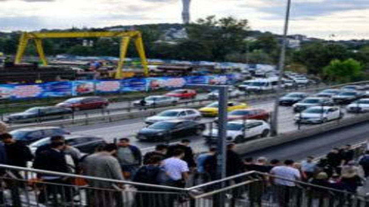 İstanbul’da trafik yoğunluğu