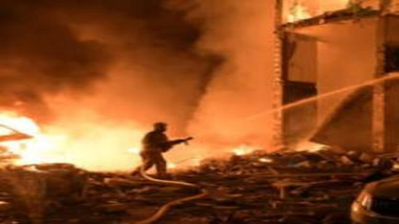 Kiev'de askeri sanayi tesisi vuruldu
