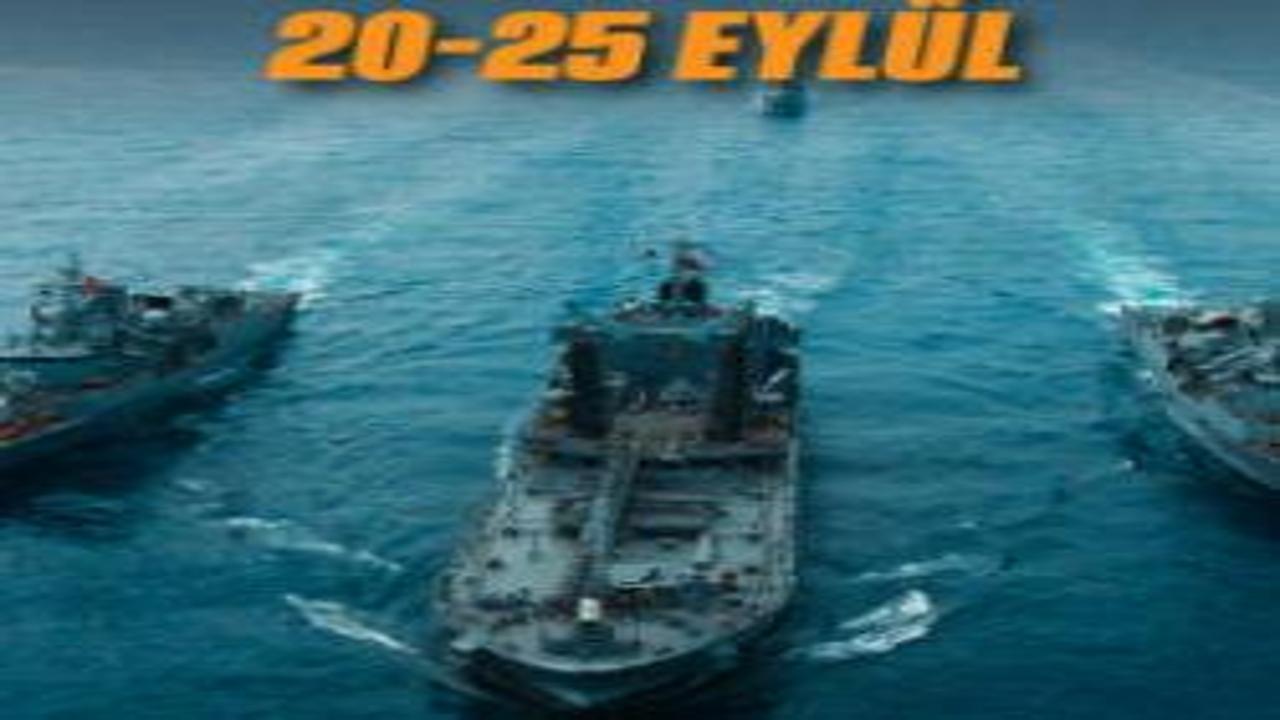 Türkiye'den 100 gemi ile gövde gösterisi