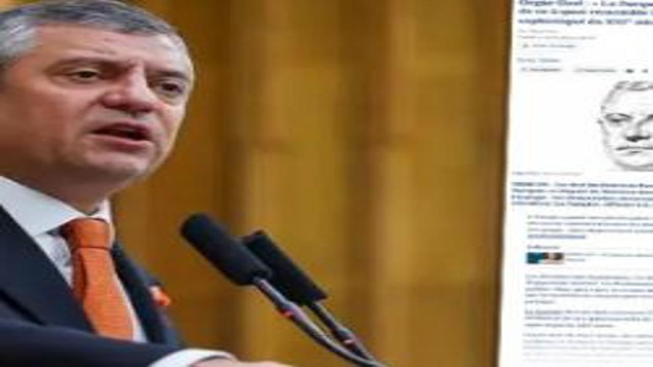 Özgür Özel bu kez Fransız Le Figaro üzerinden Türkiye'yi hedef aldı