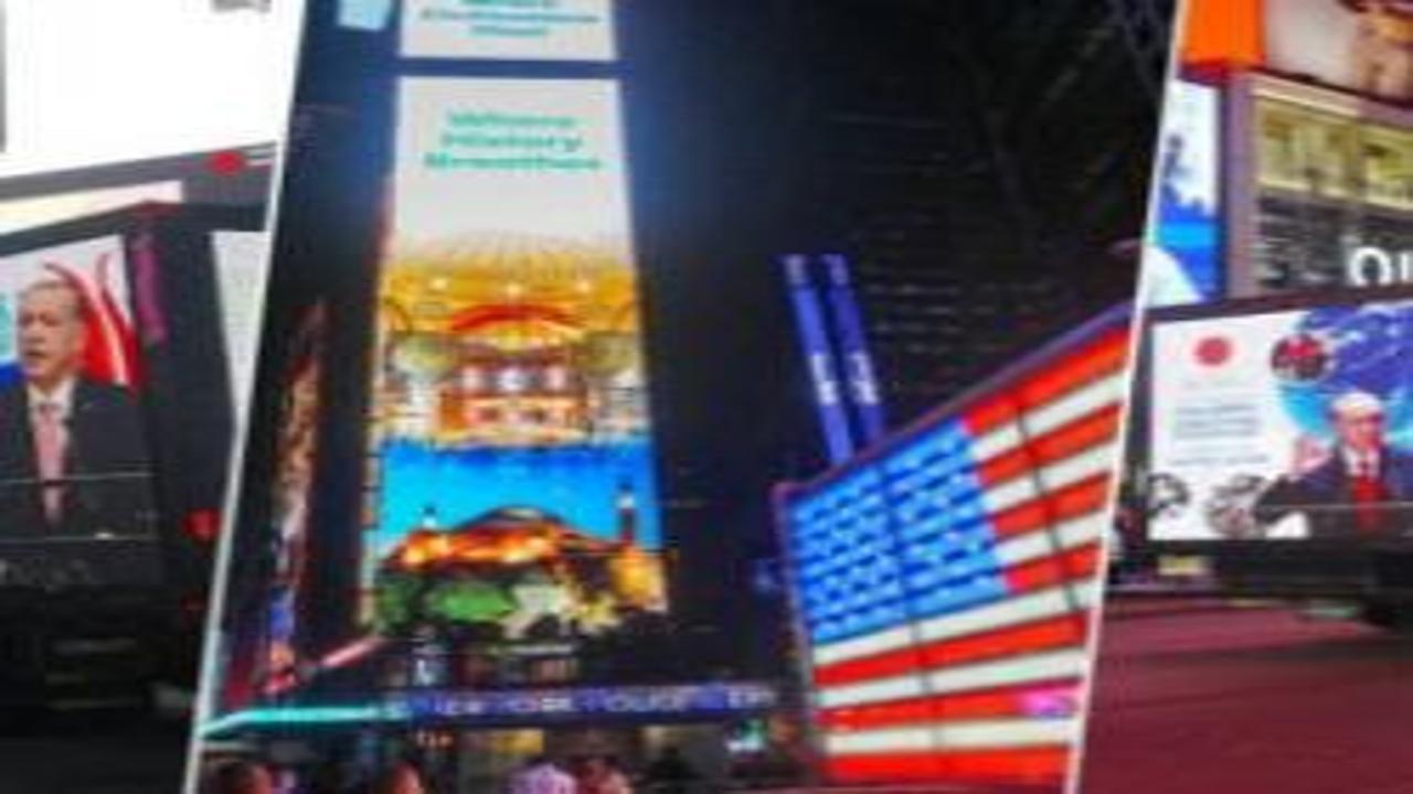 Times Meydanı'na Erdoğan mührü: İşte New York'u titreten o tarihi manifesto!