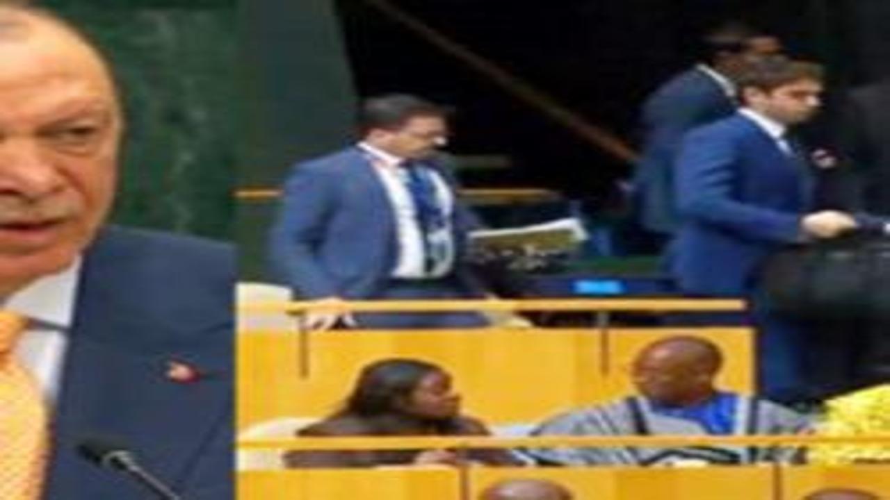 Erdoğan suçlarını bir bir yüzlerine vurdu: Dayamayıp salonu terk ettiler