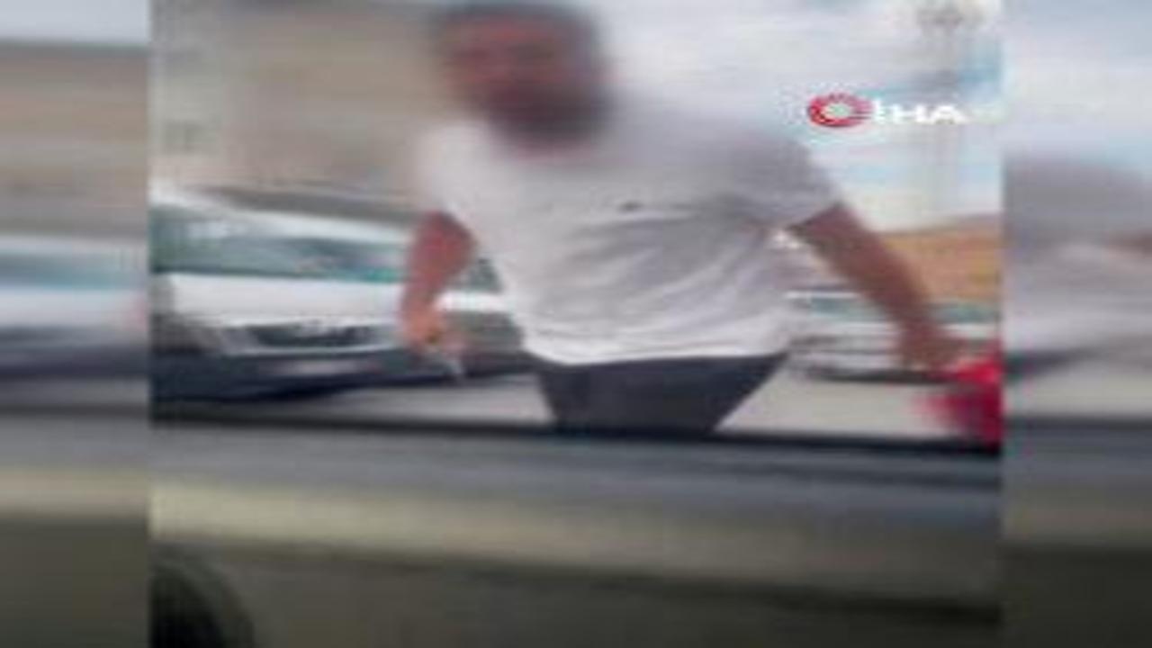 Ankara'da maganda dehşeti: "Silahlar nerede?" deyip korna çalan sürücüyü tehdit etti!