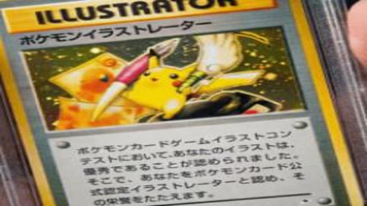 Sadece 39 adet üretilmişti, Pikachu Illustrator kartı 242 milyon TL'ye satıldı