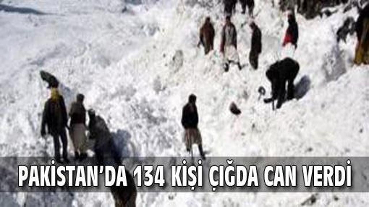 124'ü asker 135 kişi çığ altında kaldı