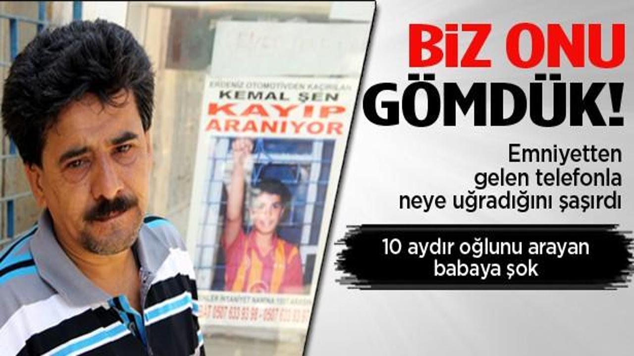 10 aydır kayıp olan oğlunu kimsesiz mezarlığında buldu