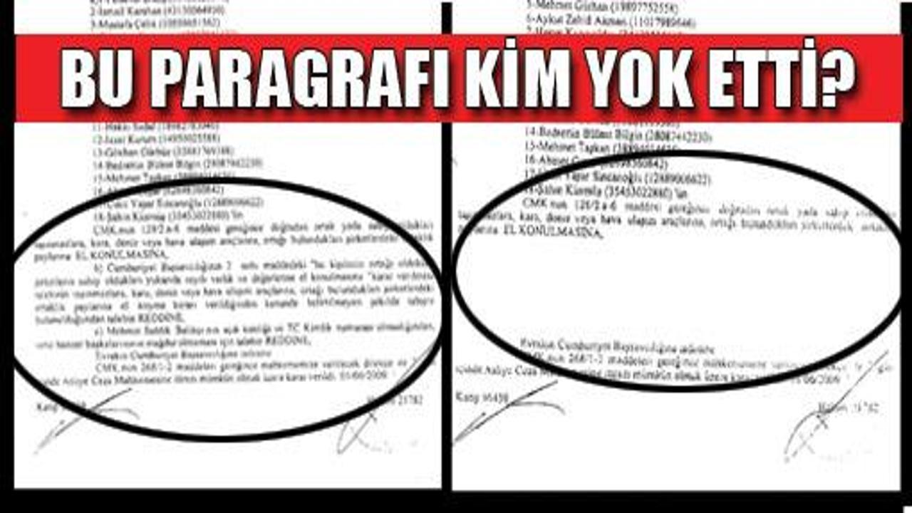 Bu paragrafı kim yok etti?