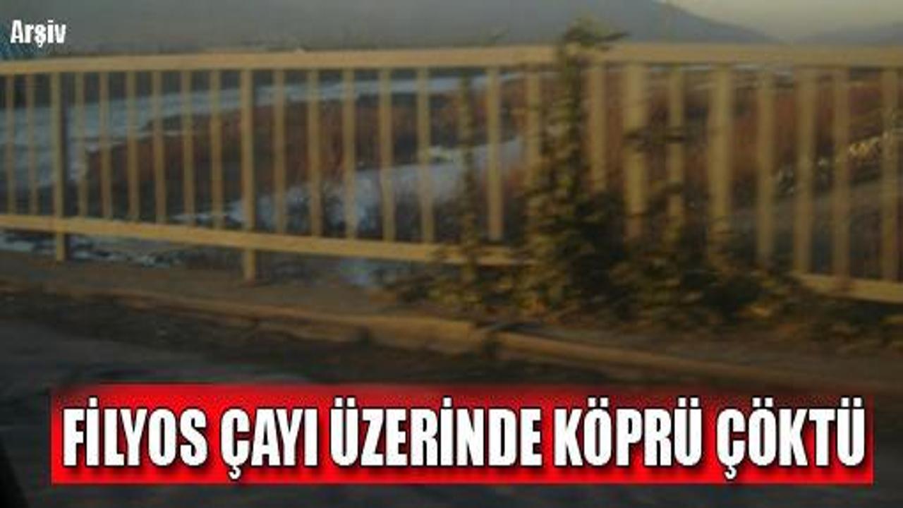 Zonguldak'ta köprü çöktü: Kayıplar var