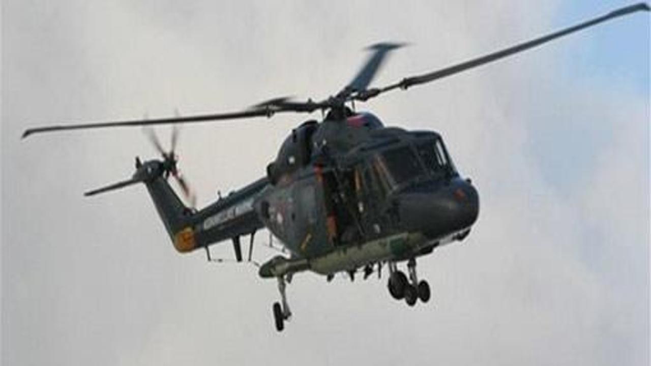 Tunceli'de askeri helikoptere ateş