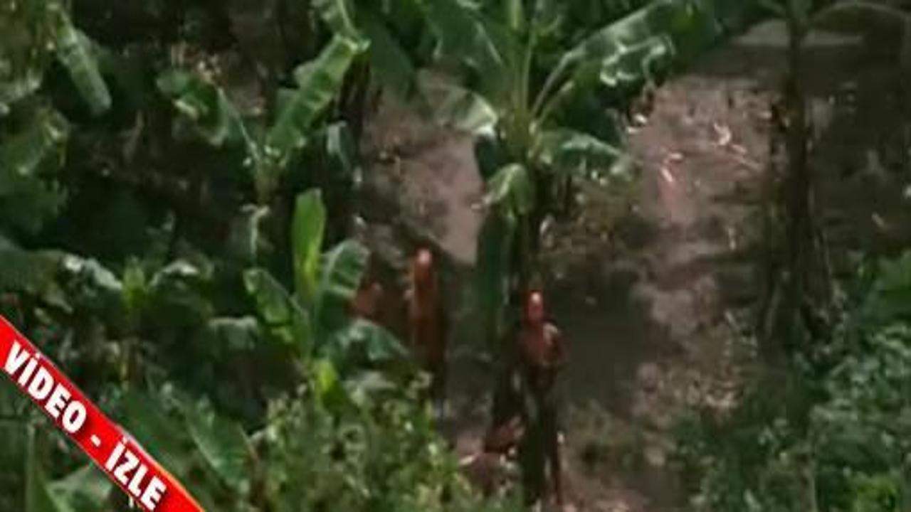 Amazon'da ilkel kabile görüntülendi!