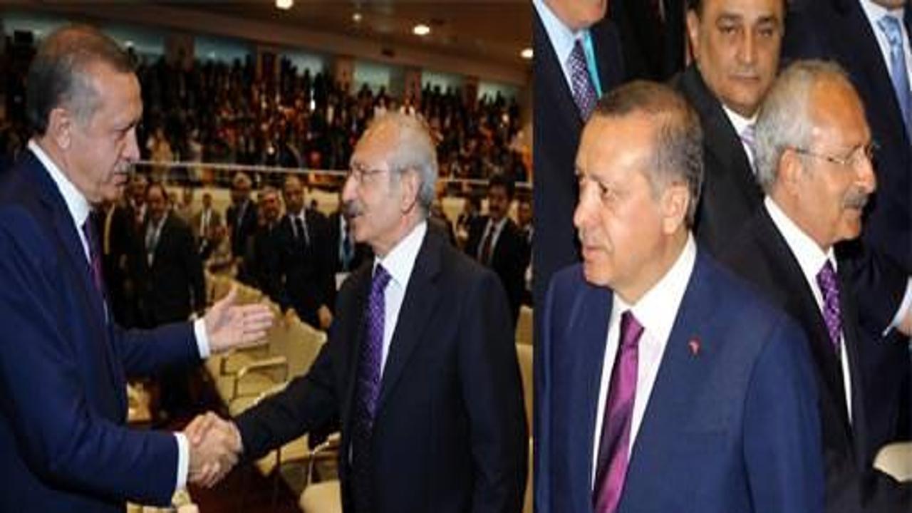 2 lider önce bakışmadı, sonra sıcak ayrıldı