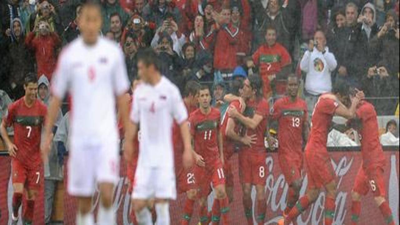 Portekiz, Kuzey Kore'yi gole boğdu
