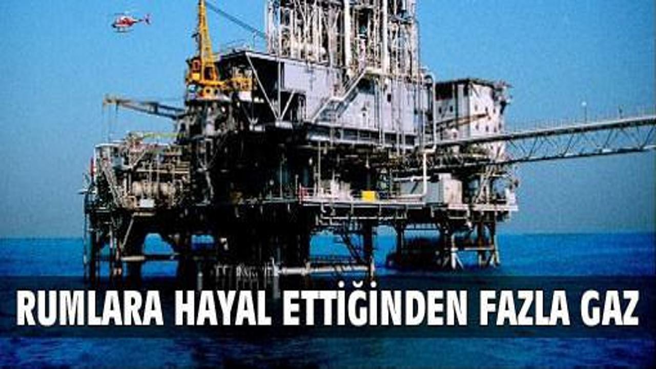 Rumlara hayal ettiğinden fazla doğalgaz