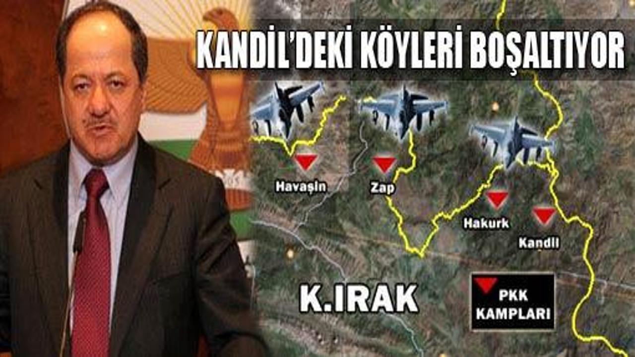 Barzani, Kandil'deki köyleri boşaltıyor