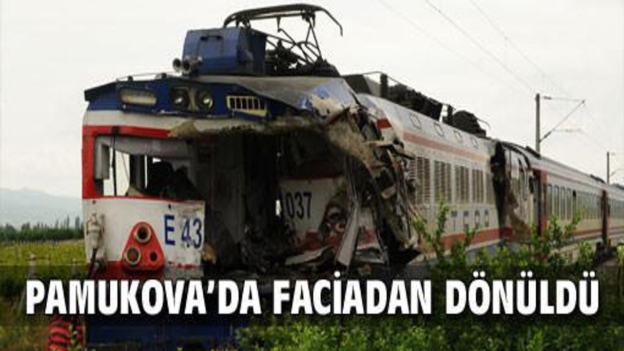 Sakarya'da tren kazası: 1 ölü, 9 yaralı