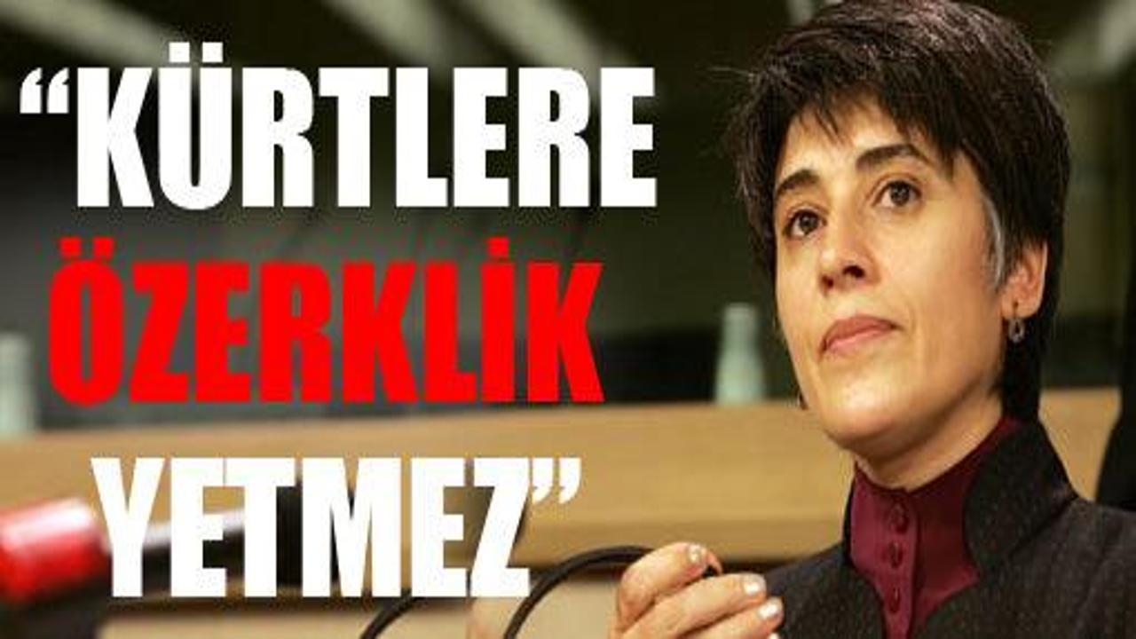 Leyla Zana: Kürtlere özerklik yetmez