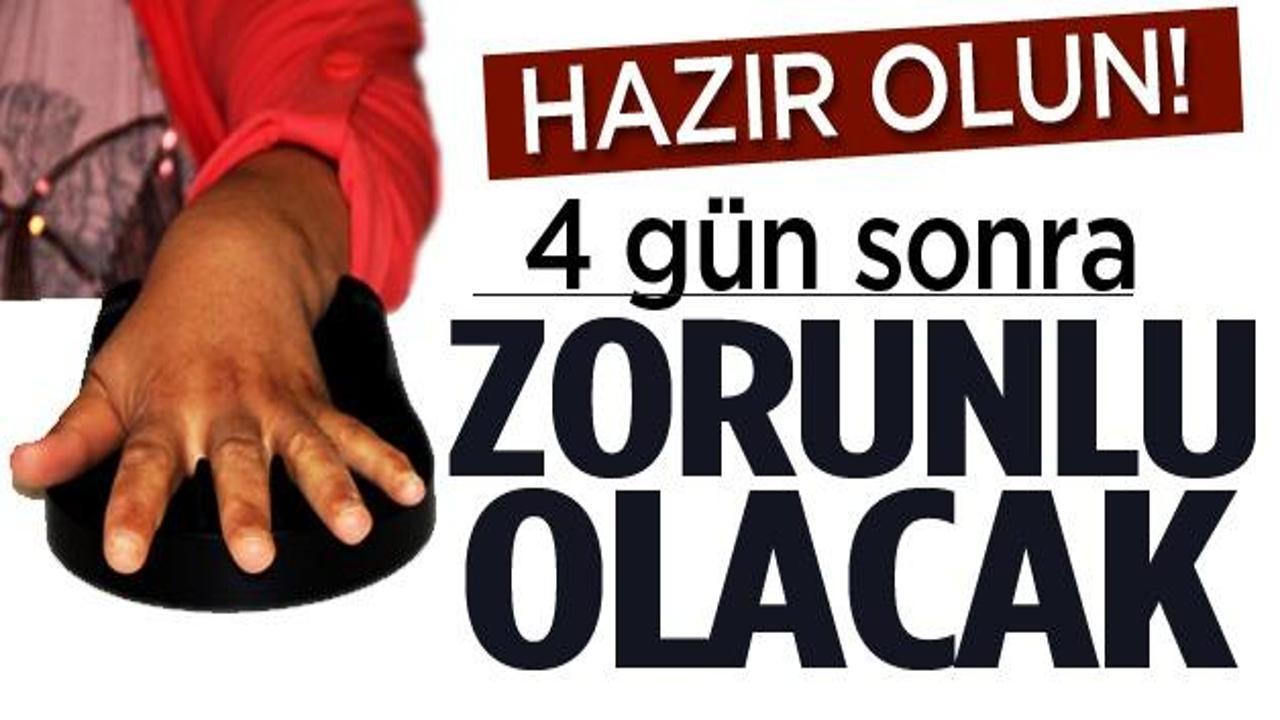 1 Aralık'tan itibaren zorunlu hale geliyor