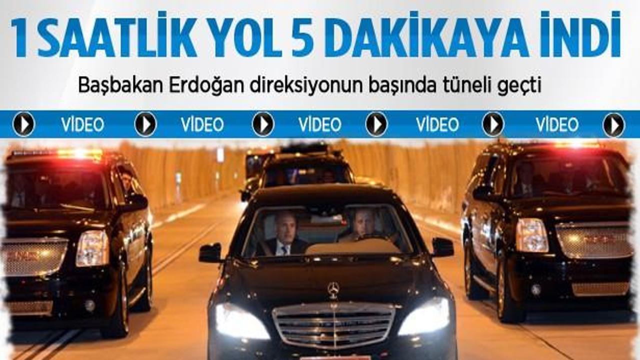1 saatlik yol 5 dakikaya indi