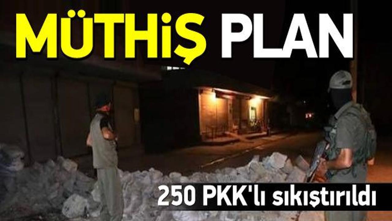 250 PKK'lıya karşı 3 aşamalı plan!