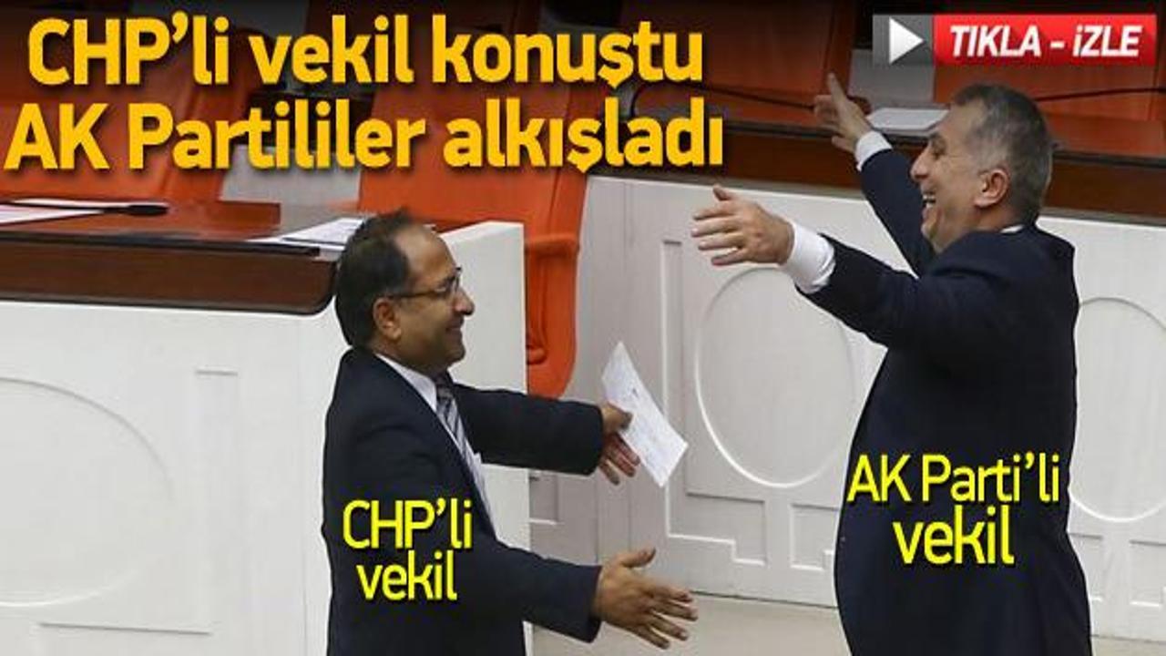 CHP'li vekil konuştu AK Partililer alkışladı!