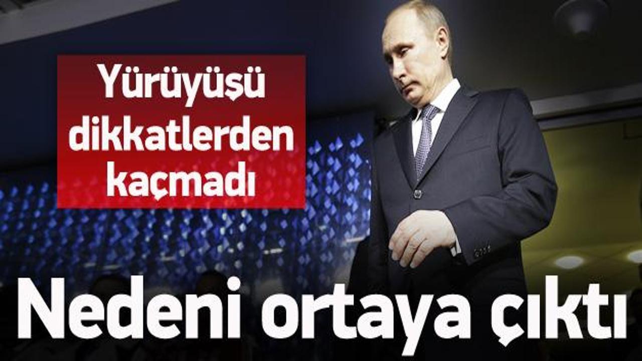 Putin'in y&uuml;r&uuml;y&uuml;ş&uuml;ndeki sır ortaya &ccedil;ıktı