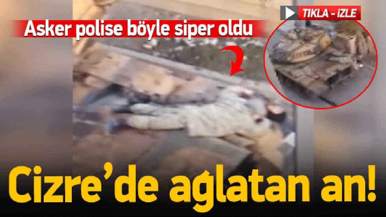 Asker, &ouml;zel harekat polisi'ne siper oldu