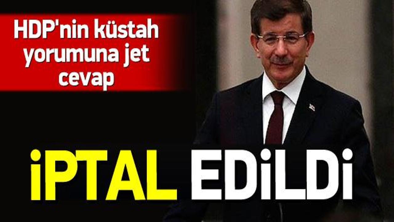 Başbakanlık HDP randevusunu iptal etti