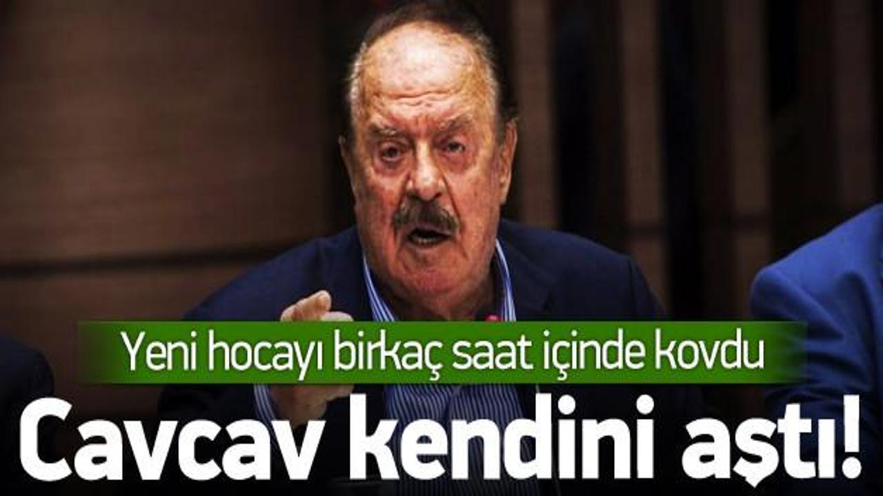 Cavcav yeni hocayı birkaç saat içinde kovdu!