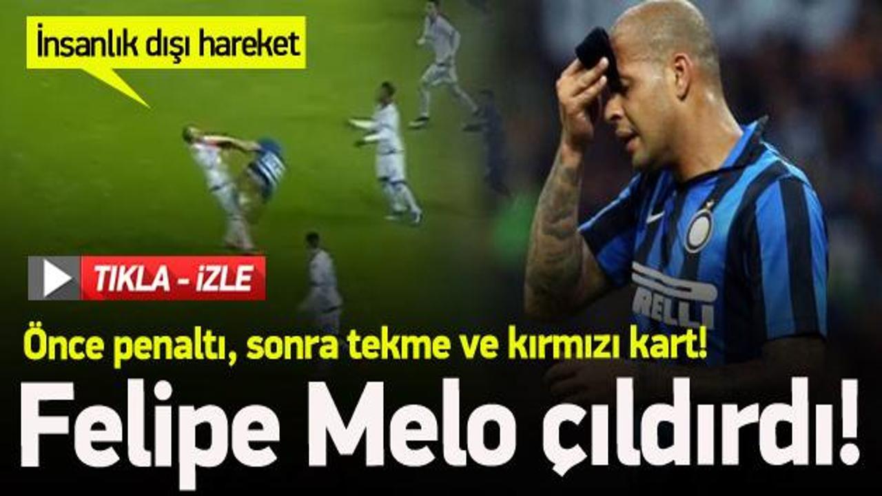 Felipe Melo Inter'i yaktı!