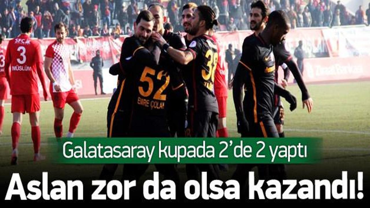 Kastamonuspor 1966 - Galatasaray: 1-2