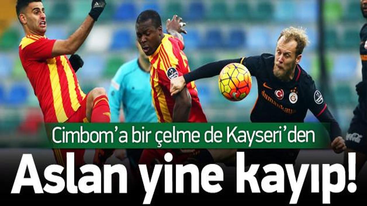 Kayserispor - Galatasaray: 1-1