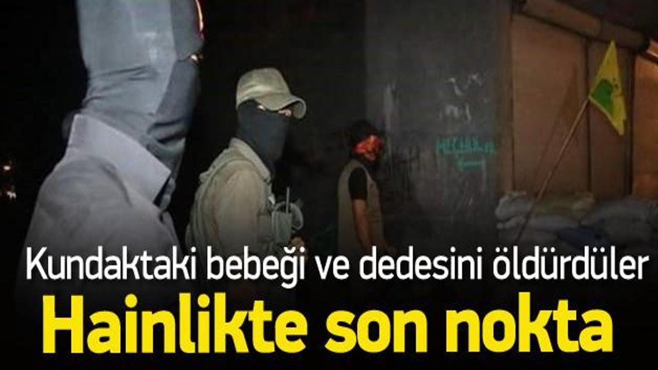 Şırnak'ta PKK 3 aylık bebek ile dedesini öldürdü