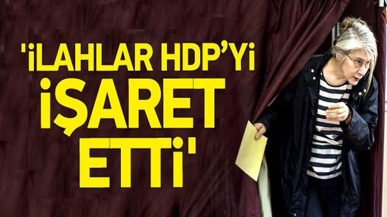 Tarhan'dan HDP itirafı: İlahlar işaret etmişti