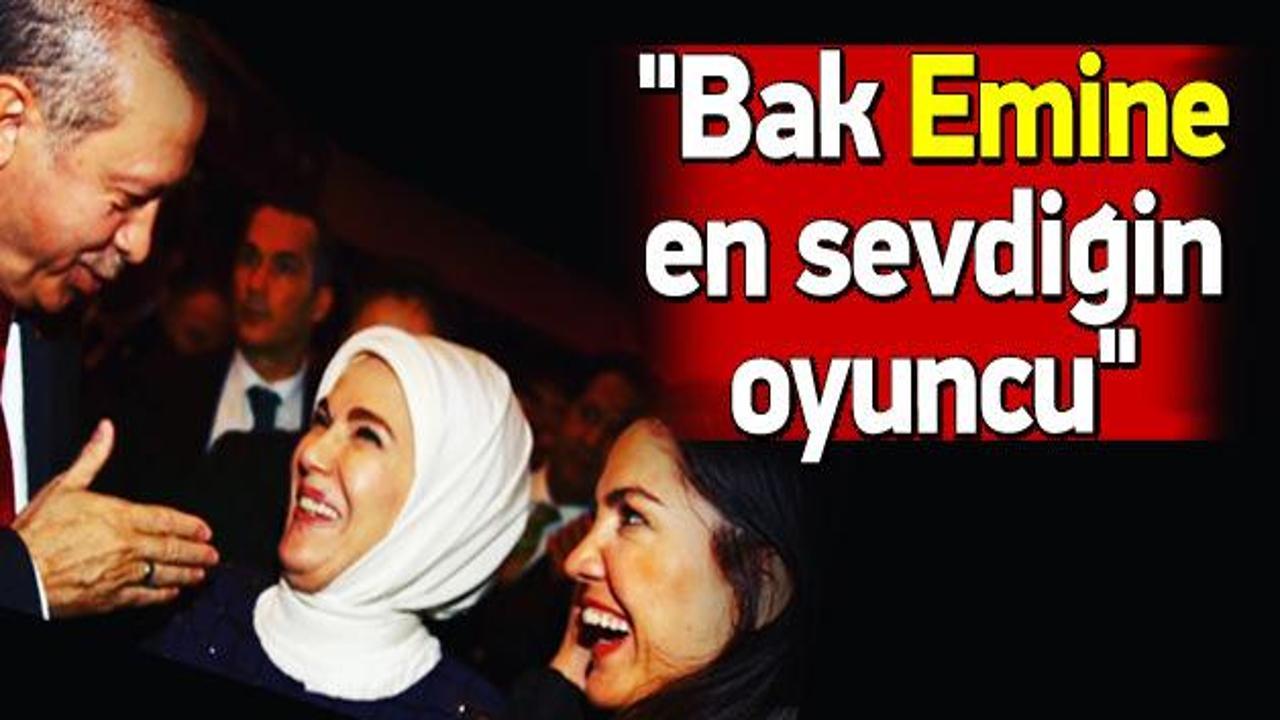  Erdoğan ve eşinden 80ler dizisi oyuncusuna övgü