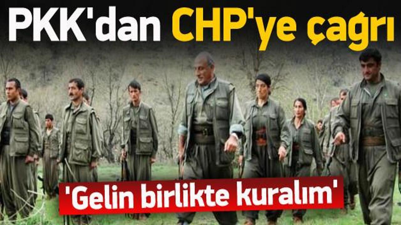 PKK'dan CHP'ye flaş çağrı: Gelin kuralım