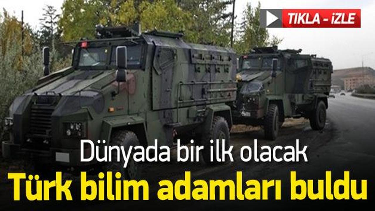 Askeri ara&ccedil;lara kamuflaj buluşu