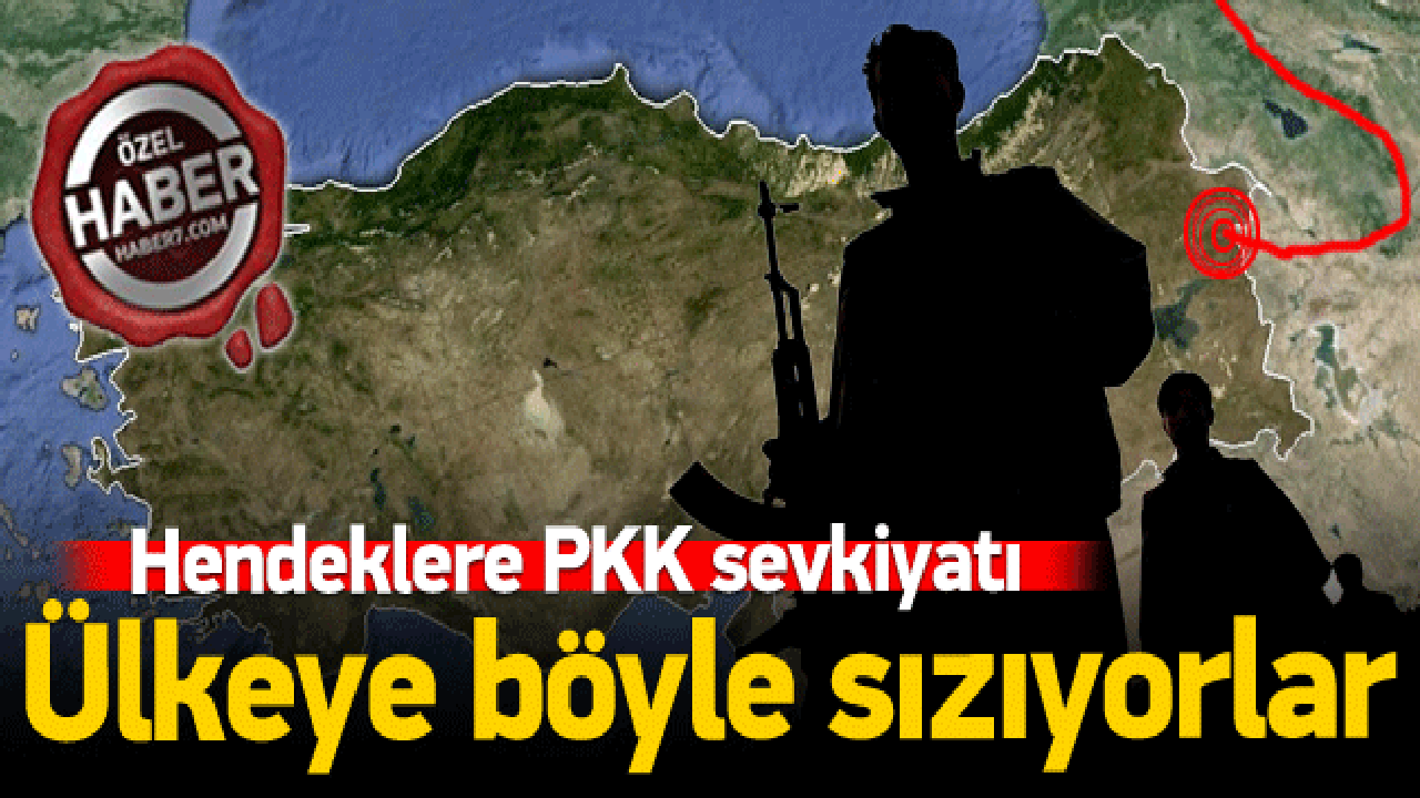 Hendeklere terörist sevkiyatı!