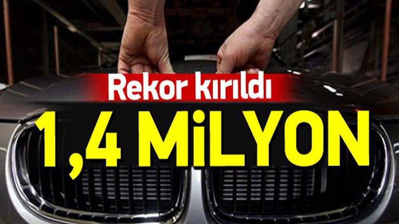 Otomotiv &uuml;retimi 2015'te rekor kırdı