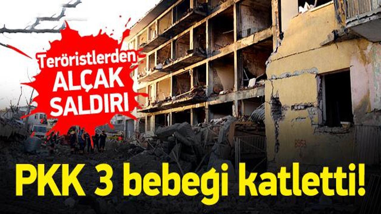 Diyarbakır'da 3 ayrı noktaya eş zamanlı saldırı
