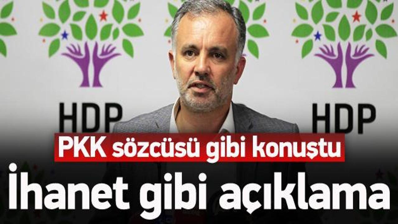 HDP sözcüsünden ihanet gibi açıklama