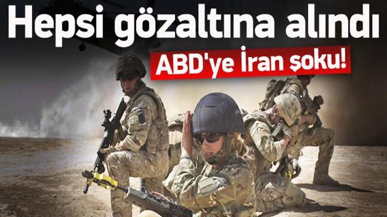 İran, 10 ABD askerini g&ouml;zaltına aldı