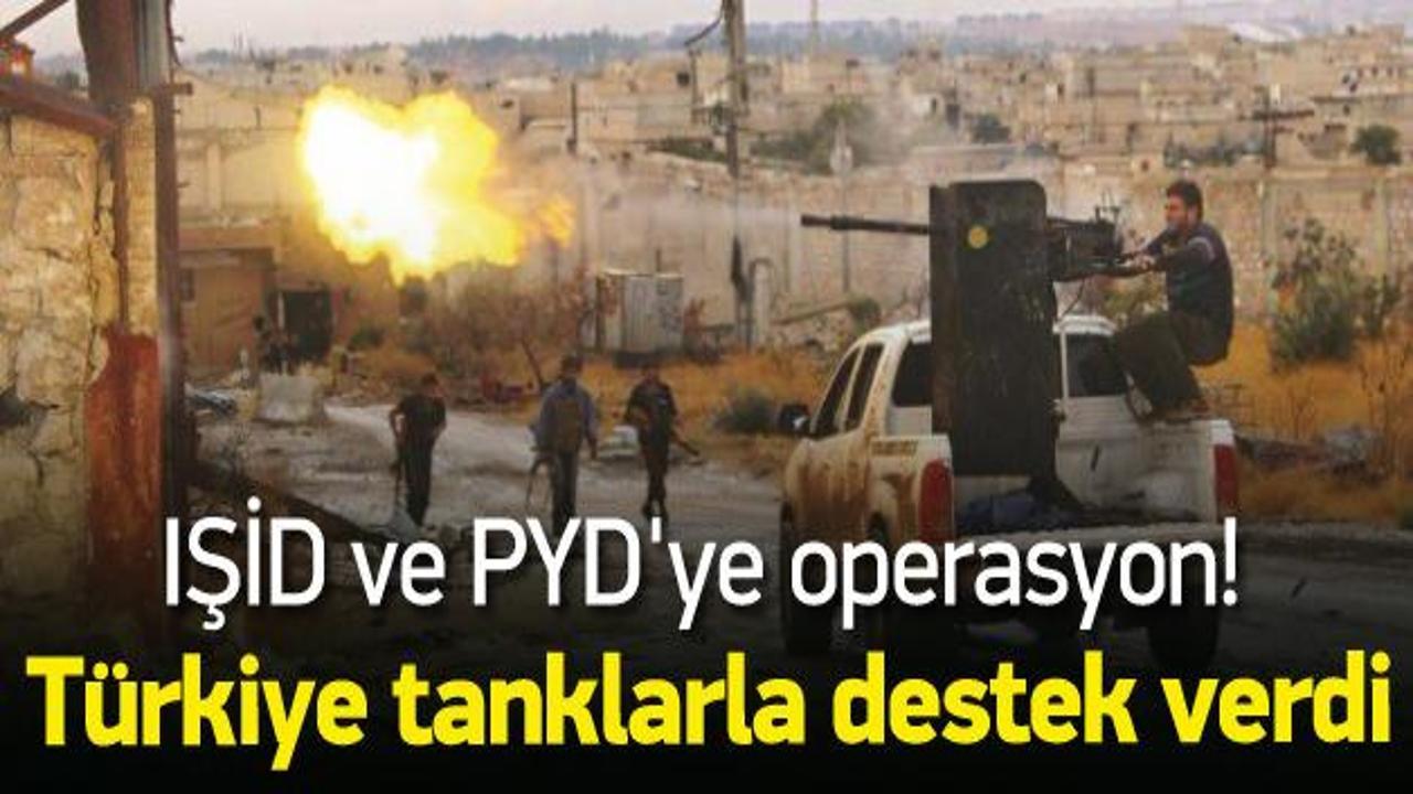 IŞİD ve PYD'ye operasyon! Hedef Cerablus