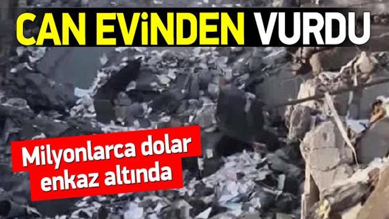 IŞİD'in milyonlarca doları enkaz altında kaldı